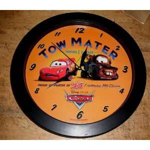  Disney Cars Tow Mater 12 Clock
