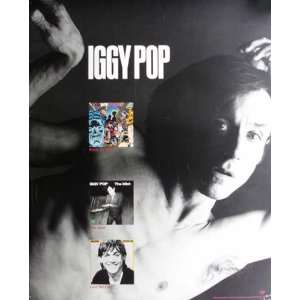  Iggy Pop Fillmore Original Concert Poster F457