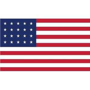  20 Stars American Flag Patio, Lawn & Garden