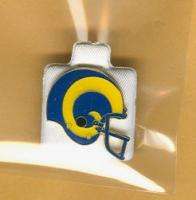 OLD 1980s LOS ANGELES RAMS HELMET LAPEL PIN Unsold Stock MINT  
