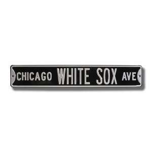  Chicago White Sox Avenue Street Sign 6 x 36 MLB Baseball 