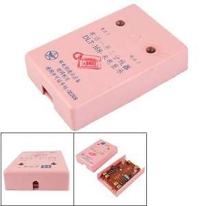  Pink Plastic Telephone Line Junction Box 2 Way Splitter: Electronics