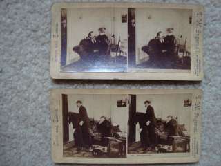 Ingersoll Stereoview Cards Agreeable/Disagreeable  