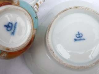   antique dresden helena wolfsohn cup and saucer offered for sale with