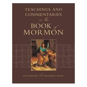   the Book of Mormon Richard J. Allen Ed J. Pinnegar  Books