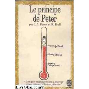  Le principe de Pter L.J. Peter Books