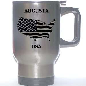  US Flag   Augusta, Georgia (GA) Stainless Steel Mug 