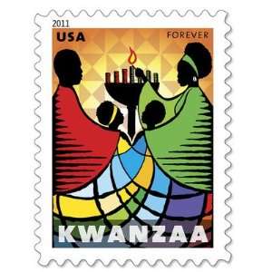  Kwanzaa 2011 Full Sheet of 20 x Forever US Postage Stamps 