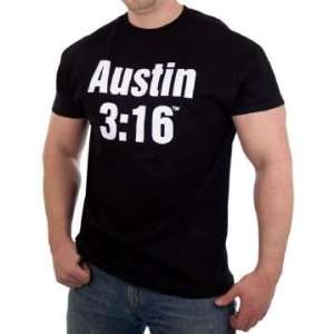  Austin 3:16 Retro T shirt: Sports & Outdoors