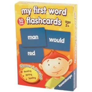  Ravensburger My First Words Flash Card Game Toys & Games