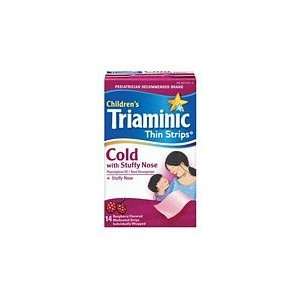  Triaminic Childrens Cold & Stuffy Nose Thinstrips 
