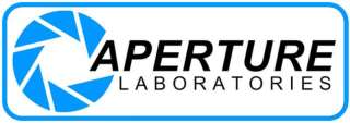 Aperture Laboratories Parking Decal   Portal  