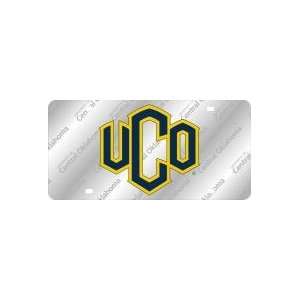  License Plate   LASER COLOR FROST UCO WITH SCHOOL NAME 