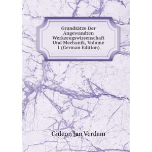   Und Mechanik, Volume 1 (German Edition) Gideon Jan Verdam Books