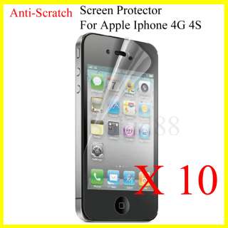    Scratch Screen Protector Film Guard For Apple iphone 4 4G 4S  