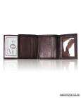 You are viewing a UMO LORENZO ITALY Brown Leather Trifold Mens 