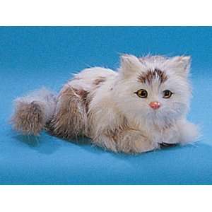  Cat Lying Down Collectible Figurine Kitten Statue 