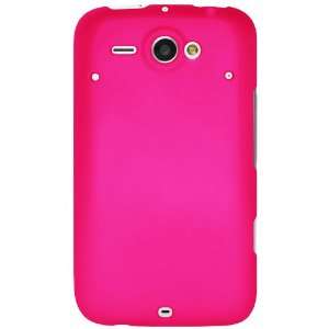   Case for HTC ChaCha/HTC Status   Hot Pink Cell Phones & Accessories