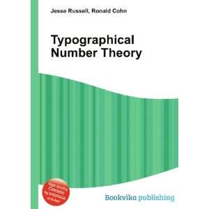  Typographical Number Theory Ronald Cohn Jesse Russell 