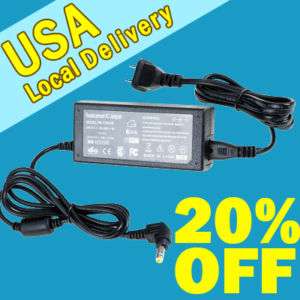 AC Adapter Charger Power Cord Supply For Gateway W340UI  