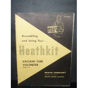   Heathkit Vacuum Tube Voltmeter Model V 7a Heathkit  Books
