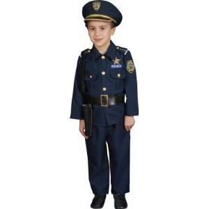  Police Officer Deluxe Toddler Costume Health & Personal 