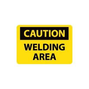  OSHA CAUTION Welding Area Safety Sign: Home Improvement