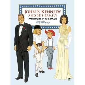 John F. Kennedy and His Family Paper Dolls in Full Color 