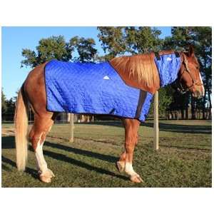  Medium/Large   Silver   Evaporative Cooling Horse Blanket 