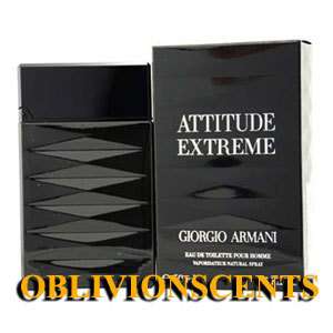 ATTITUDE EXTREME   GIORGIO ARMANI Men Cologne 2.5 EDT    