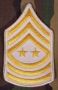Rank Sergeant Major of the Army White Mess Dress Female  