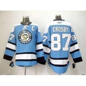  Sidney Crosby #87 Blue NHL Pittsburgh Penguins Hockey 