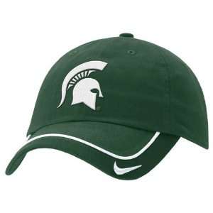 Nike Michigan State Spartans Green Turnstyle Hat:  Sports 
