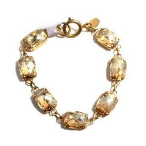  Catherine Popesco 14k Gold Plated Vintage Style Bracelet 
