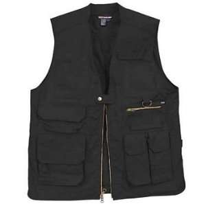 11 Tactical Series Taclite Vest 2XL Black  Sports 
