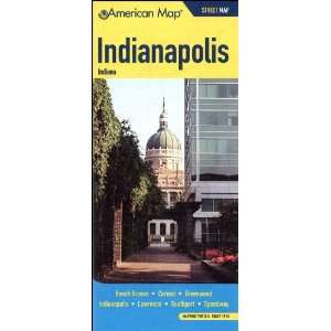   American Map 614949 Indianapolis Indiana Street Map