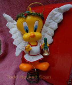 Tweety Bird Christmas Tree Topper Vintage With Box!  