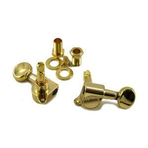  LOCKING TUNERS RIGHT HAND GOLD Musical Instruments