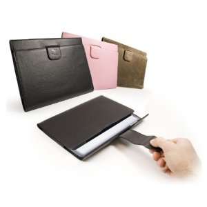 Tuff Luv Pull Tab Pouch Genuine Leather case cover for Sony S1 Tablet 