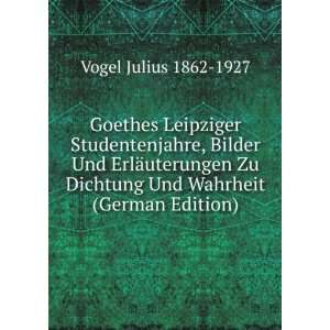   (German Edition) (9785874512873) Vogel Julius 1862 1927 Books