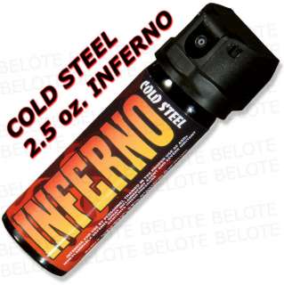 Cold Steel Inferno 2.5 oz 70 gram Pepper Spray PS4 NEW  