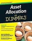 Asset Allocation for Dummies by Jerry A. Miccolis an