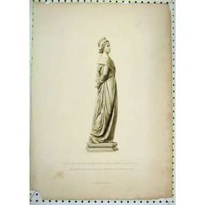   Statue Marie Antionette Palce Execution Balding Print: Home & Kitchen