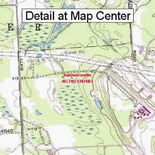  USGS Topographic Quadrangle Map   Baldwinsville, New York 