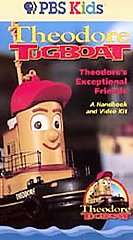 Theodore Tugboat   Theodores Exceptional Friends VHS, 2000, Modified 