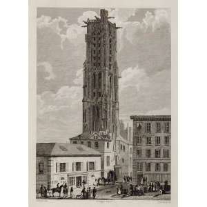  1831 Tour de Saint Jacques La Boucherie Paris Tower 