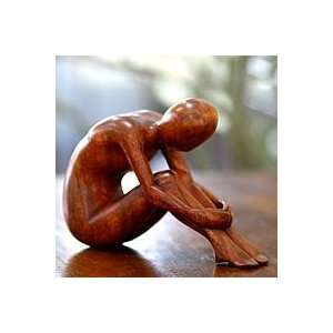  NOVICA Wood sculpture, Self Reflections
