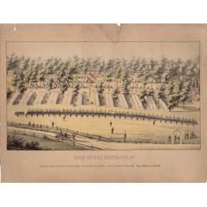    Civil War map Military camps Maryland, Baltimore: Home & Kitchen