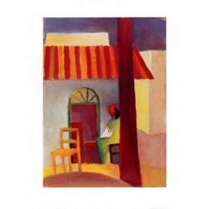  Trkisches Caf I, 1914   Poster by August Macke (24 x 32 