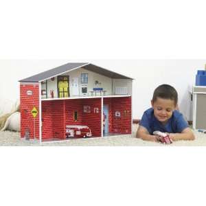  Dylan Cardboard Fire Station: Home & Kitchen